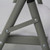 Mayfield Chair and 6' Resin Banquet Table Set, close-up of the sturdy metal frame and leg support of the chair