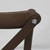 Chocolate Dover Cross Back Chair