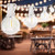 25' White Bistro String Lights