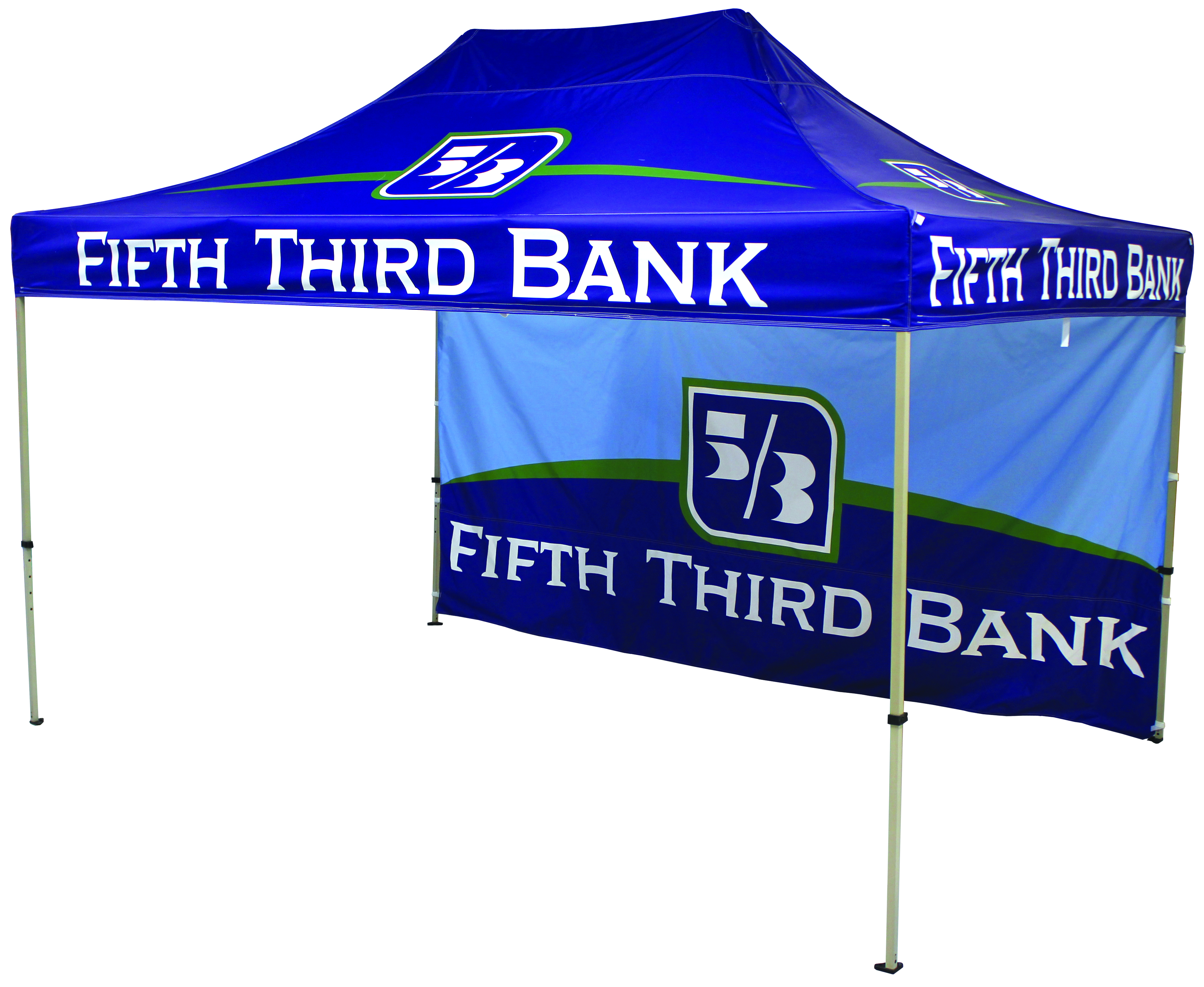 Pop up canopy tent at outdoor event