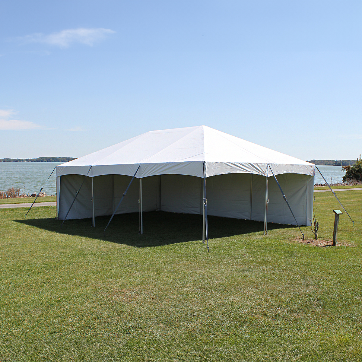 Frame Tent setup for event space