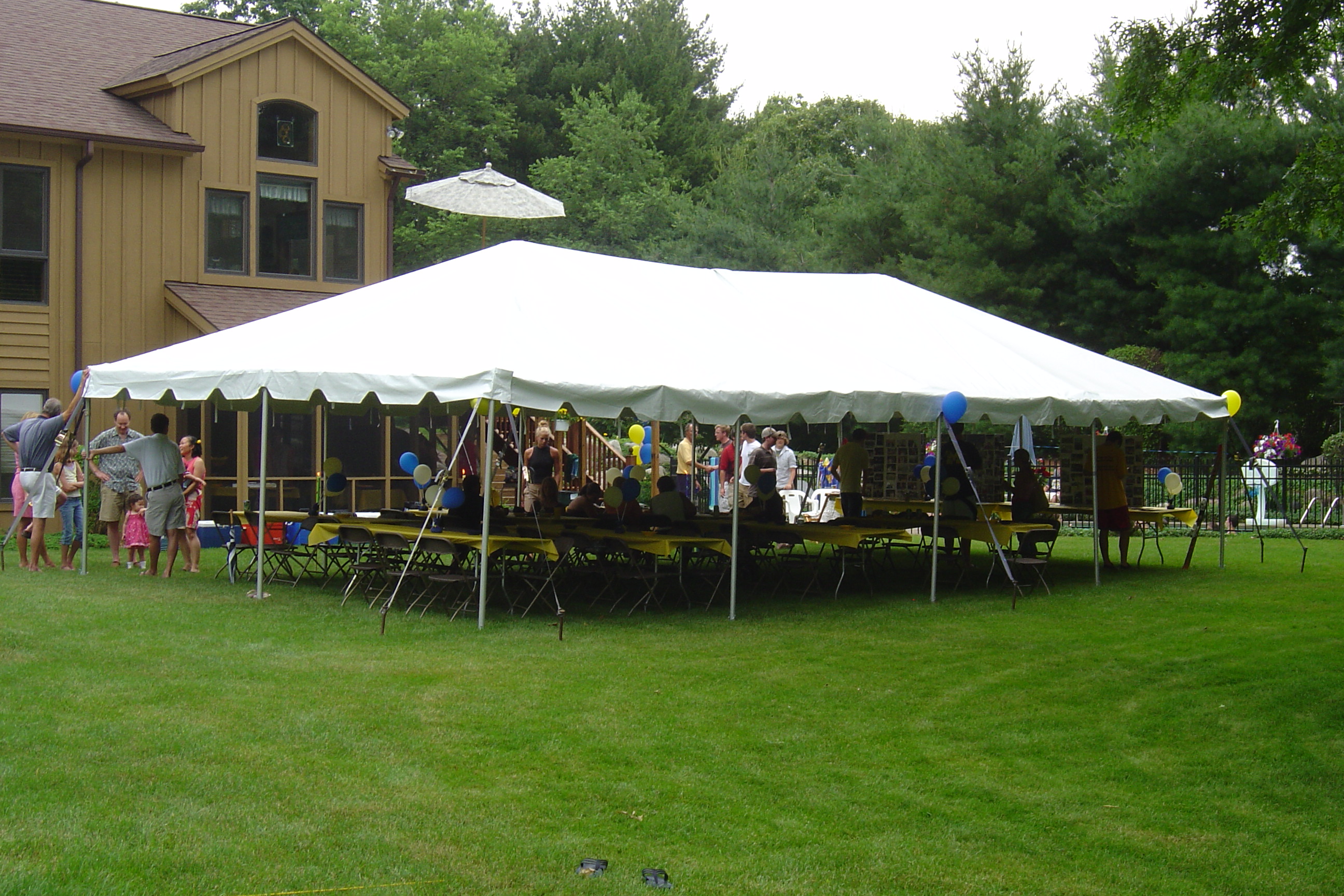 Classic frame tent