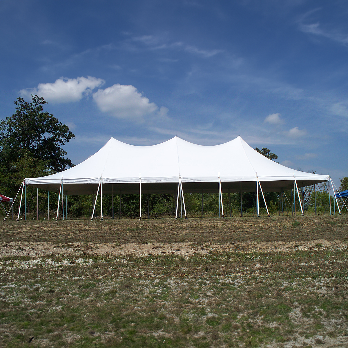 30x60 Premiere High Peak Pole Tent setup