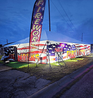 Fireworks Tents