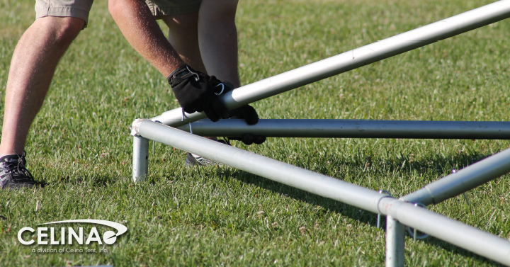 Inspecting and maintaining tent poles