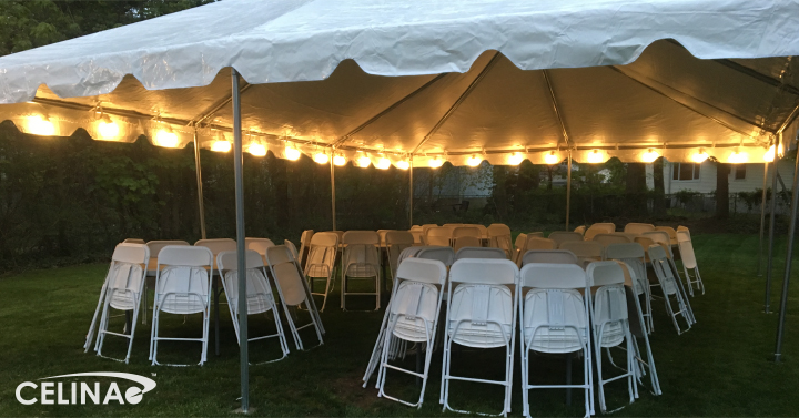 Globe Lighting Strands for Summer Events