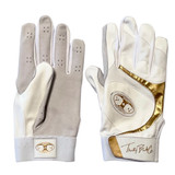 Trinity Batting Gloves 2.0 White/Gold