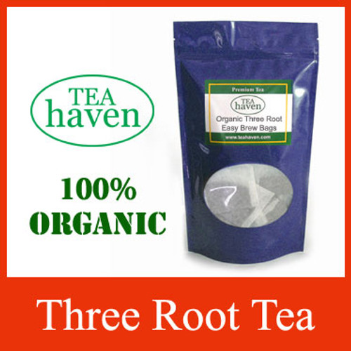 Organic Three Root Tea Easy Brew Bags