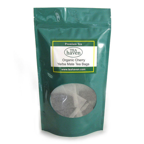 Organic Cherry Yerba Mate Tea Bags