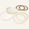 Replacement Glass & Gaskets for 1/4" & 3/8" with PTFE Gylon 3545 Seals-TXX 05 D5