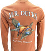 M.R. Ducks® 2026 Collection Long Sleeve Tee In Orange