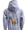 M.R. Ducks® 2026 Collection Hooded Sweat Shirt In Lavender
