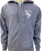 M.R. Ducks® 2026 Collection Full Zip Sweat Shirt In Heathered Navy