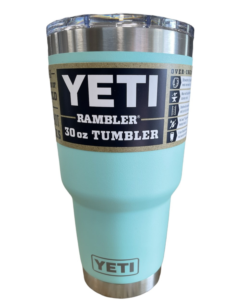 YETI Rambler 30oz Tumbler w/MagSlider Lid-Seafoam