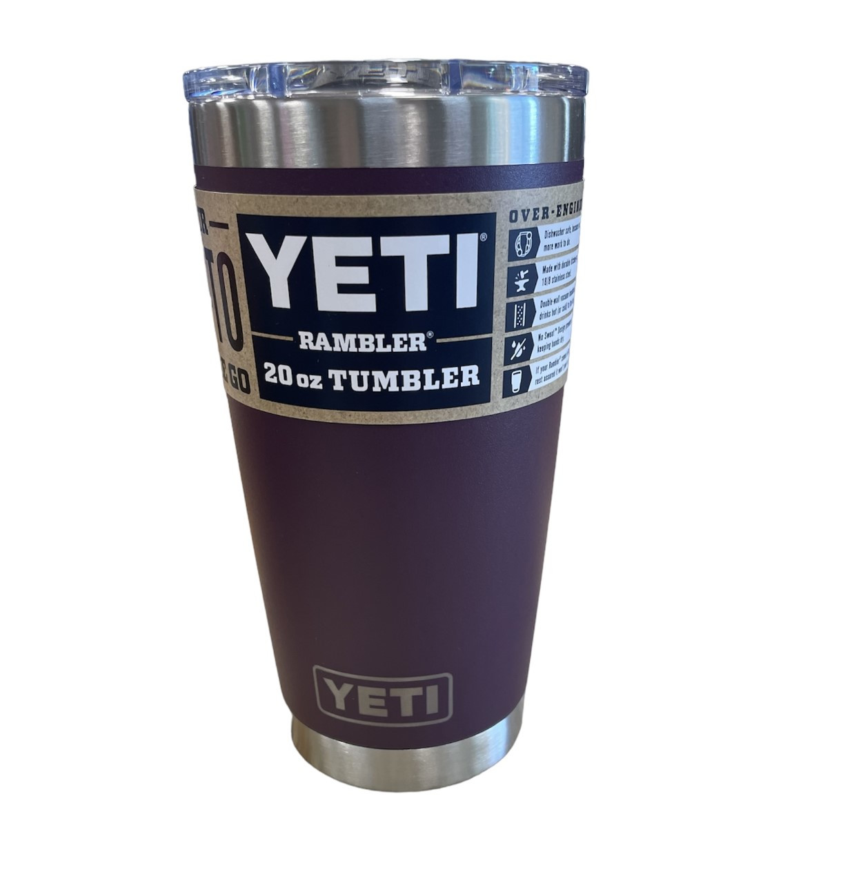 Yeti Rambler 20 oz tumbler Nordic Purple with MagSlider New Limited…