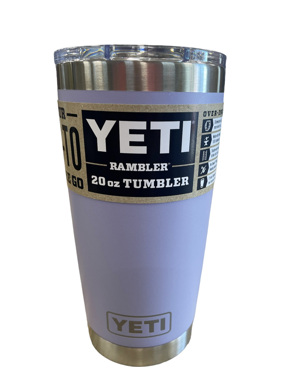  YETI Rambler 20 oz Tumbler, Stainless Steel, Vacuum