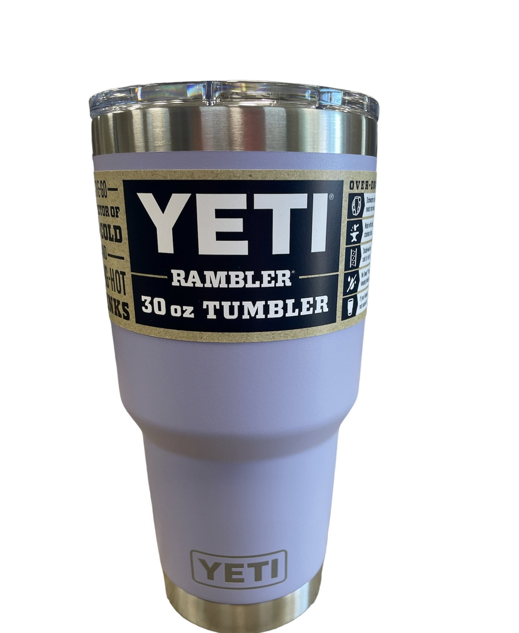 MightySkins YERAM30-Solid Lilac Skin Compatible with Yeti 30 oz Tumbler -  Solid Lilac 
