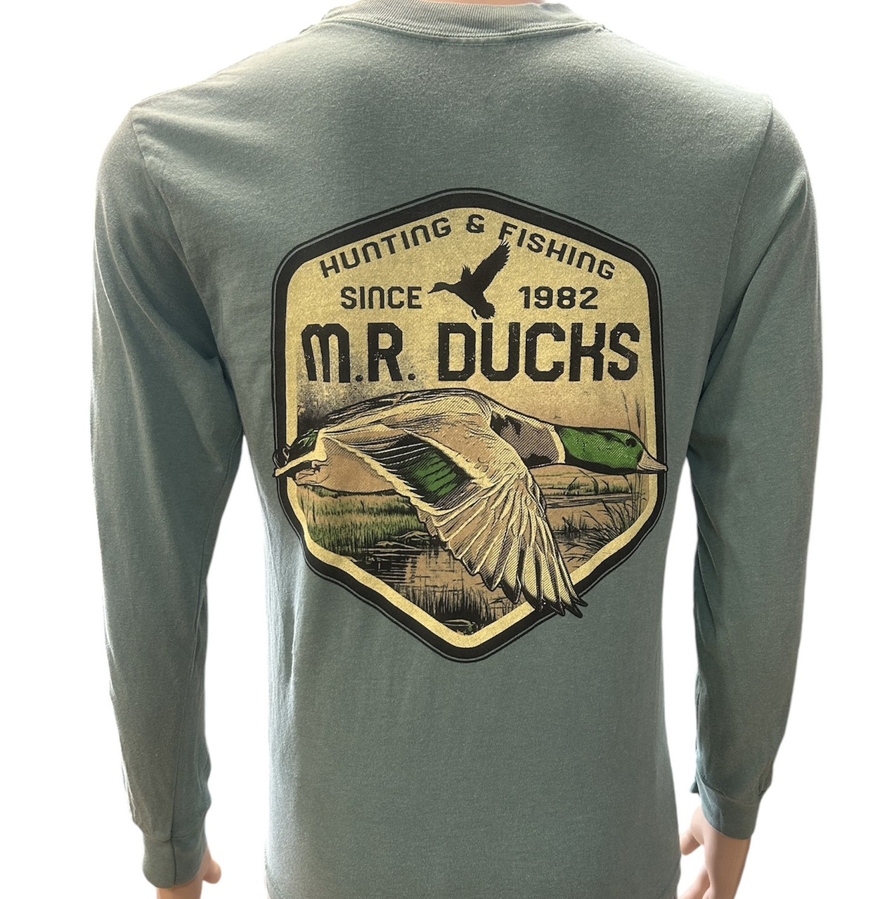 M R Ducks Model M.R. Ducks® Ancestor Mallard Long Sleeve Tee