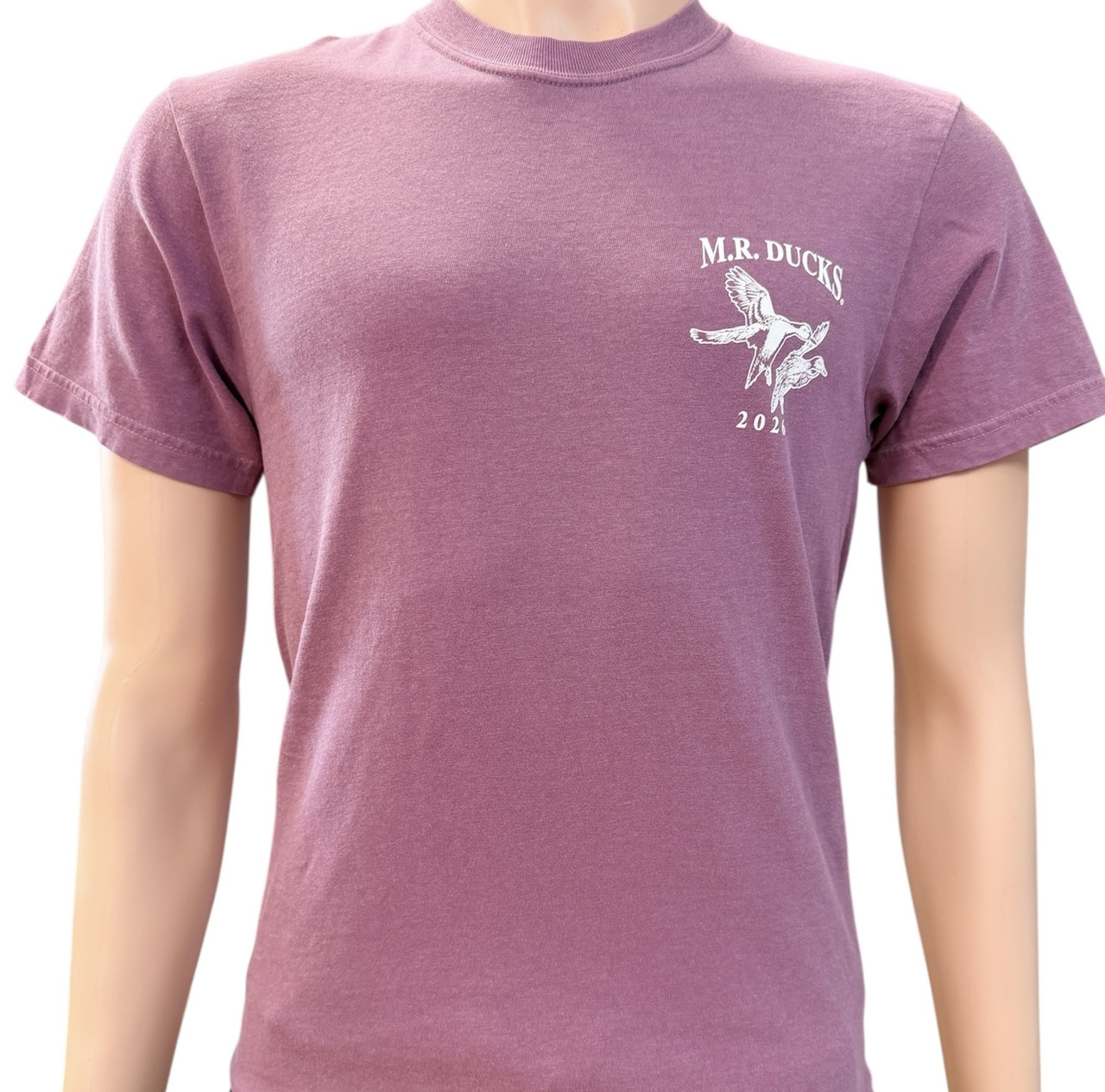 M R Ducks Rugby Top M.R. Ducks® 2026 Collection Short Sleeve Tee In Berry