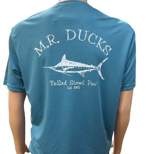 M.R. Ducks® Sketchy Marlin Performance Short Sleeve Tee