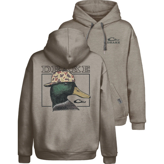 Drake® Back Cap Mallard Hooded Sweat