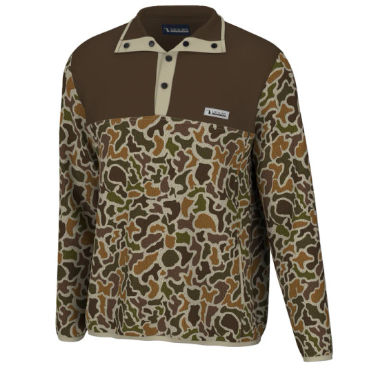 Local Boy Outfitters® Two Tone Quarter Snap Fleece
