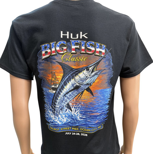 Big Fish Classic® 2026 Short Sleeve Tee In Black