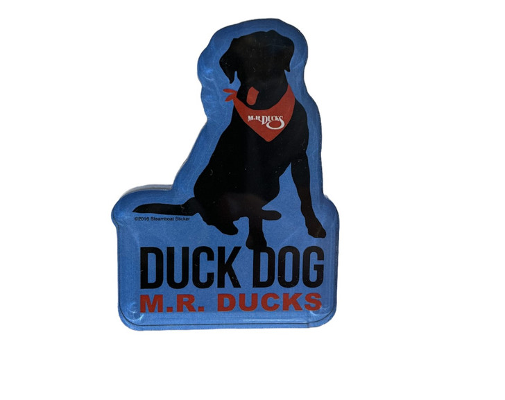 Steamboat Stickers® M.R. Ducks Duck Dog Magnet