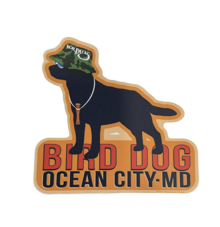 Steamboat Stickers® Bird Dog OC