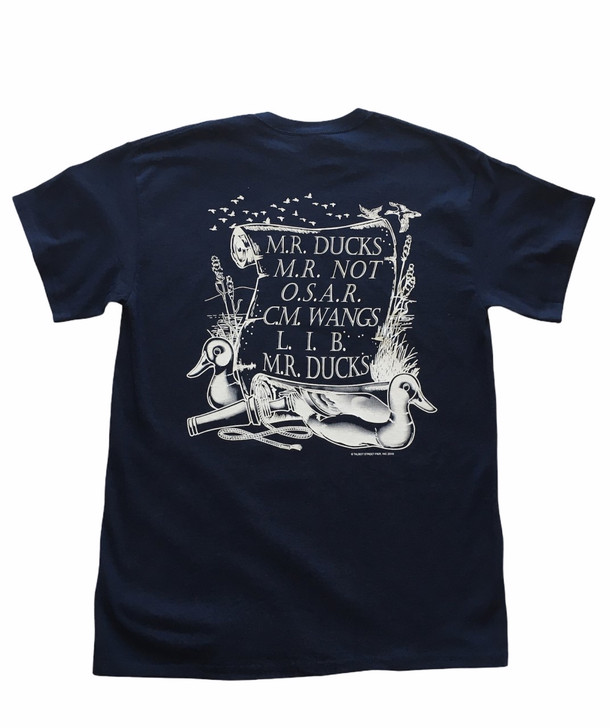 M.R. Ducks® Poem Collection Tees - Navy
