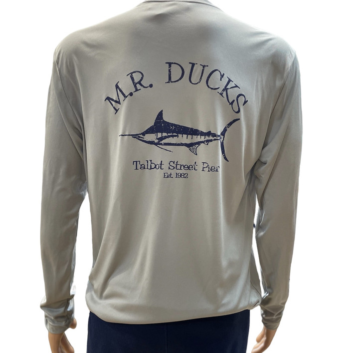 M.R. Ducks® Sketchy Marlin Performance Long Sleeve