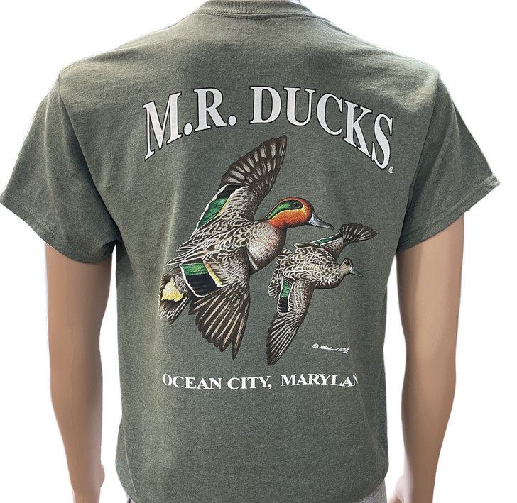 2024 M.R. Ducks® Collection Short Sleeve Tee In Olive