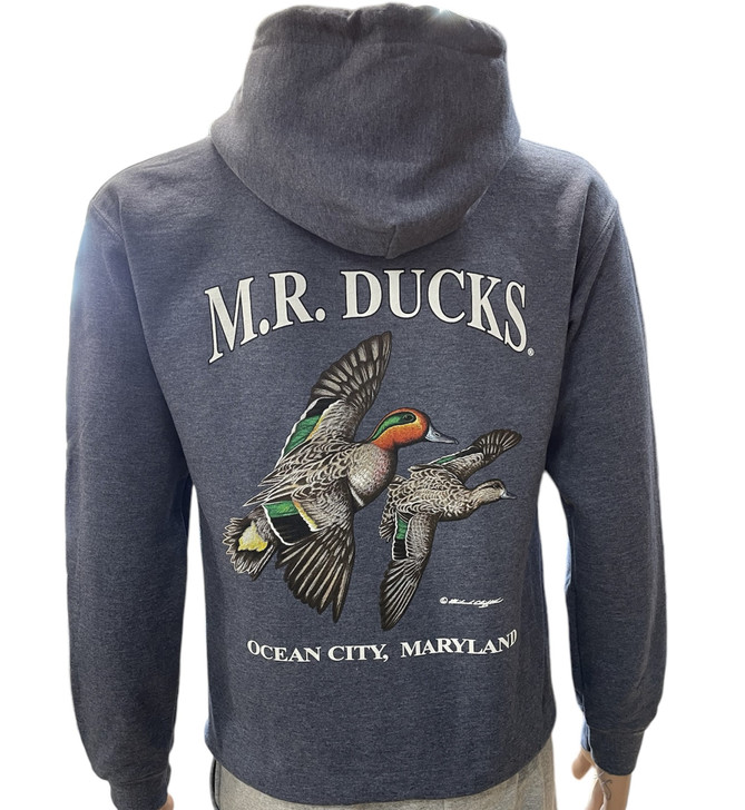 M.R. Ducks® 2024 Collection Hooded Sweat Shirt In Navy