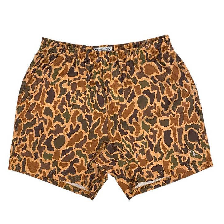 Local Boy Outfitters® Volley Shorts Old School Camo