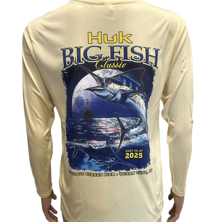 Big Fish Classic® 2025 Performance Long Sleeve Tee In Yellow