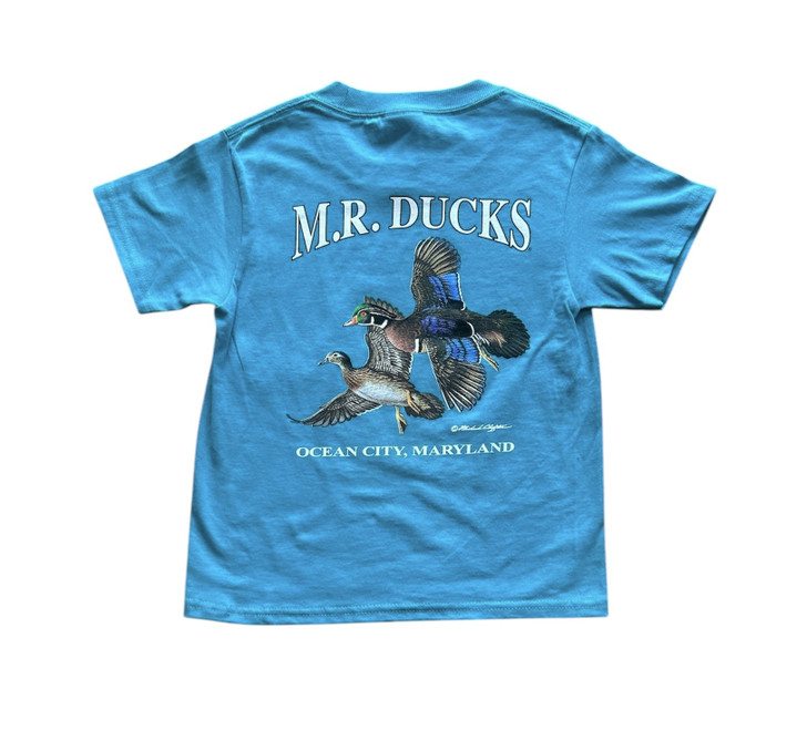 M.R. Ducks® 2025 Collection Toddler Short Sleeve Tee in Jade