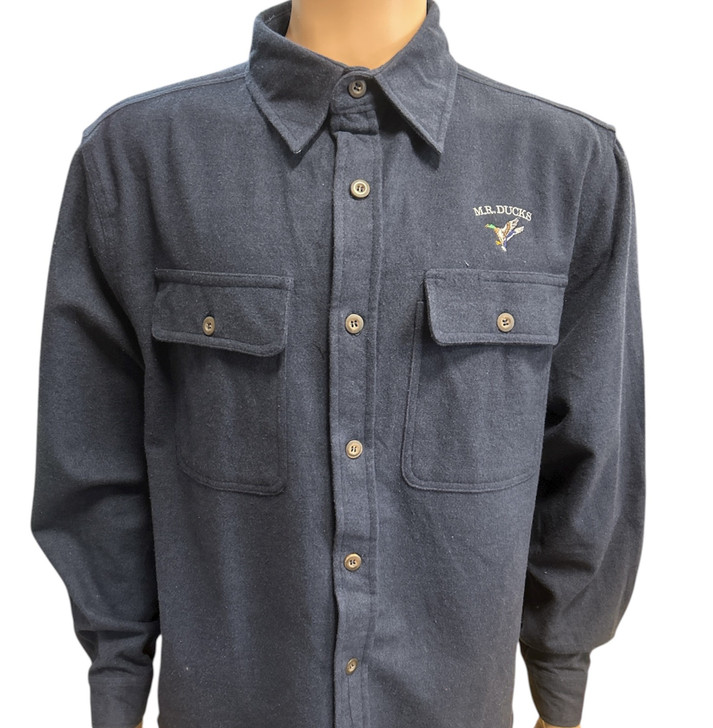 M.R. Ducks®  Chamois Shirt In Navy