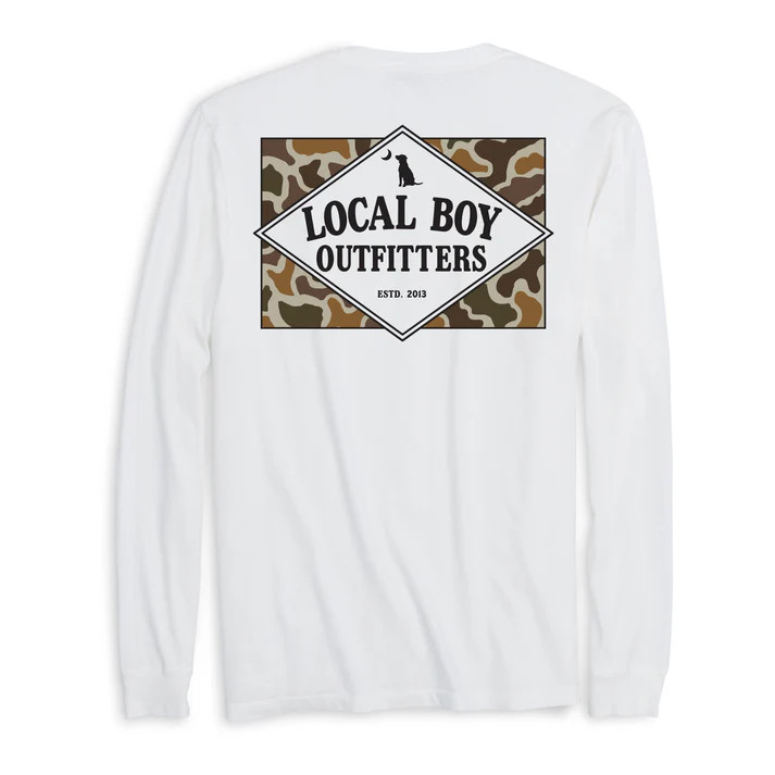 Local Boy Outfitters® Vintage Founders Flag L/S Tee