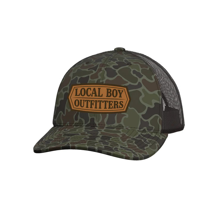 Local Boy Outfitters® Leather Crest Hat