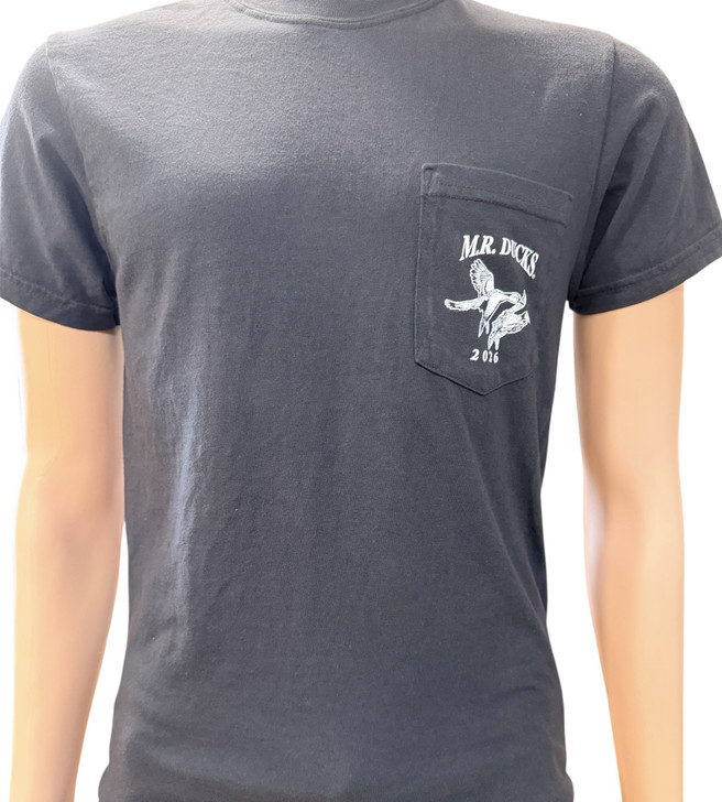 M.R. Ducks® 2026 Collection Short Sleeve Pocket Tee In Black