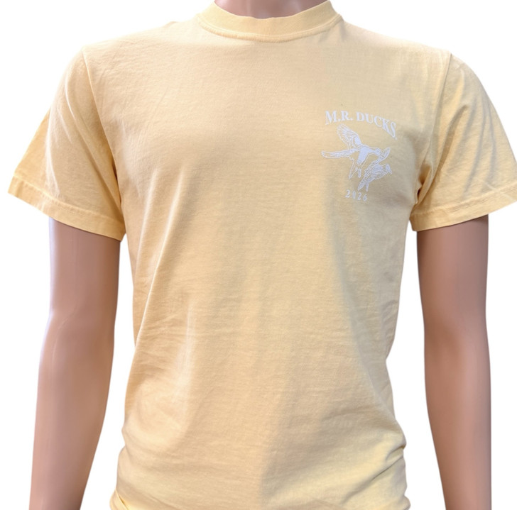 M.R. Ducks® 2026 Collection Short Sleeve Tee In Yellow