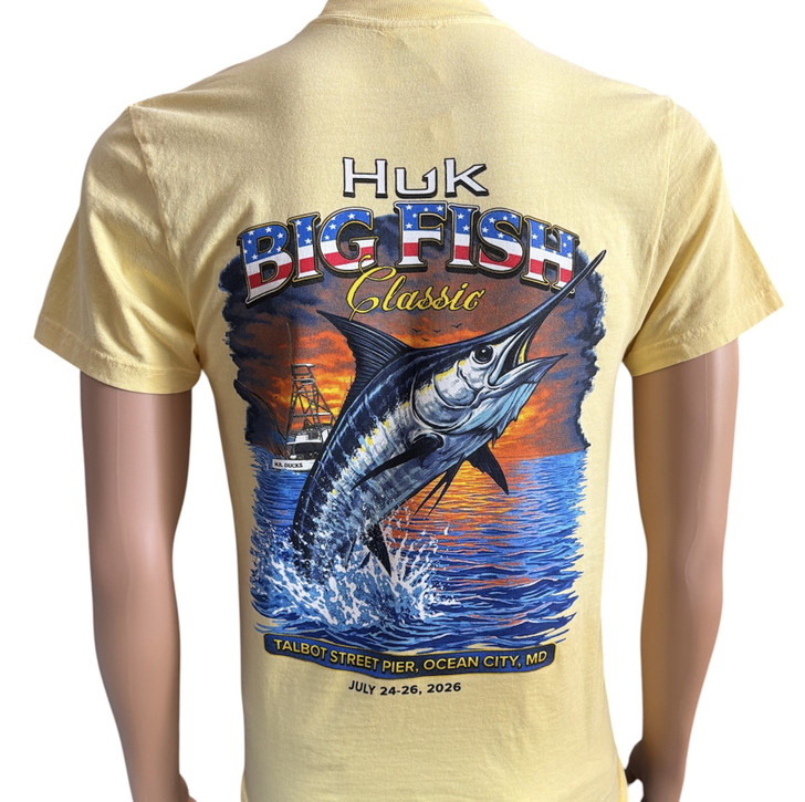 Big Fish Classic® 2026 Short Sleeve Tee In Yellow