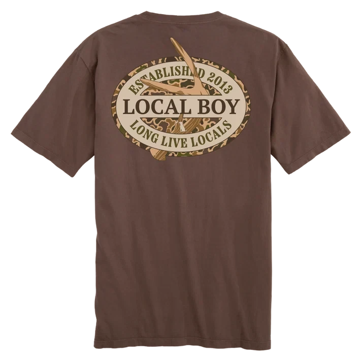 Local Boy Outfitters® Old School Antler Short Sleeve Tee