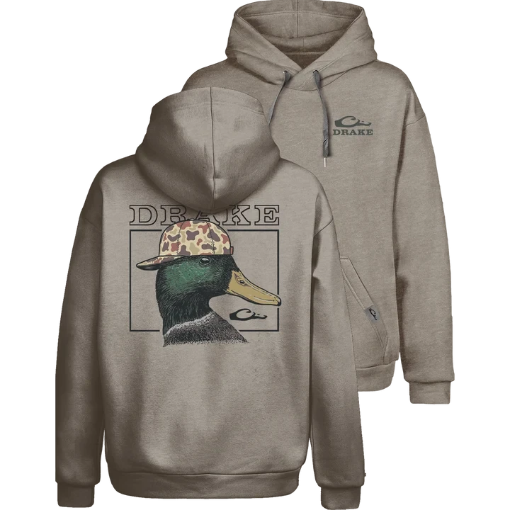 Drake® Back Cap Mallard Hooded Sweat