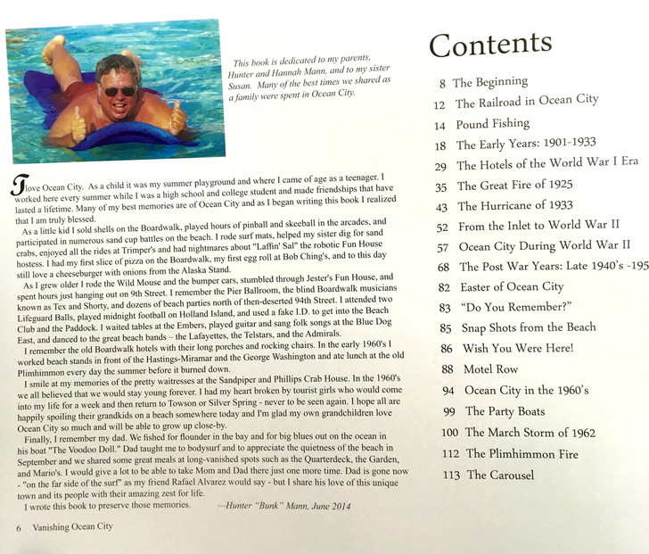 Vanishing Ocean City Written by Hunter "Bunk" Mann