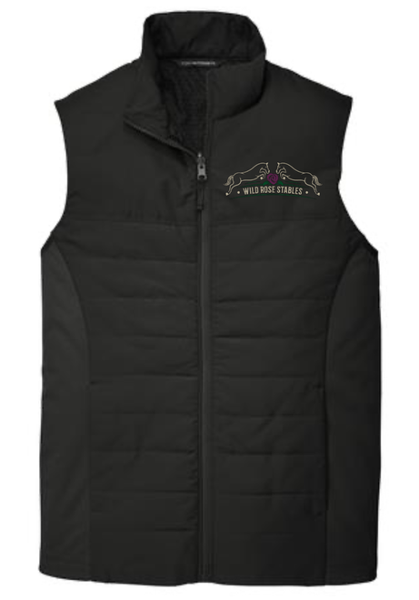 Port Authority ® (UNISEX) Collective Insulated Vest (BLACK) with embroidered logo (see also ladies option)