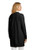 Mercer+Mettle® Women’s Open-Front Cardigan Sweater (Grey or Black) with left chest embroidered logo
