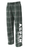 Youth & Adult Flannel Pants with LOGO Youth S,M,L Adult XS - 2XL