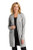 EMB - Mercer+Mettle® Women’s Open-Front Cardigan Sweater (Grey or Black) with left chest embroidered Aspen Academy logo