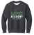 Crewneck Sweatshirt - Port & Co. Youth & Adult Core Fleece Screenprint logo - Youth XS - Adult 4XL
